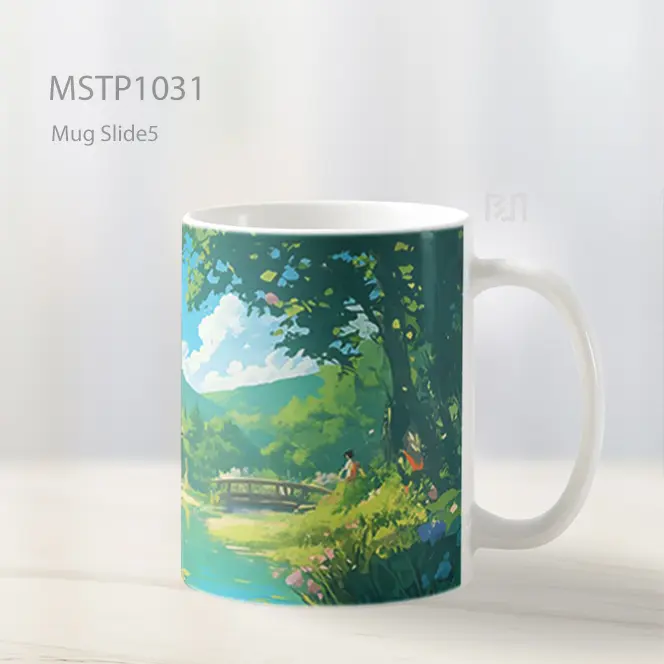 Ghibli Cottage In Nature Mug MSTP1031 - All-side / Desain