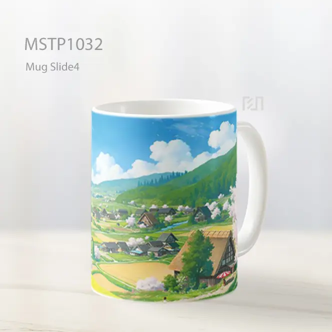 Ghibli Desa Musim Semi Mug MSTP1032