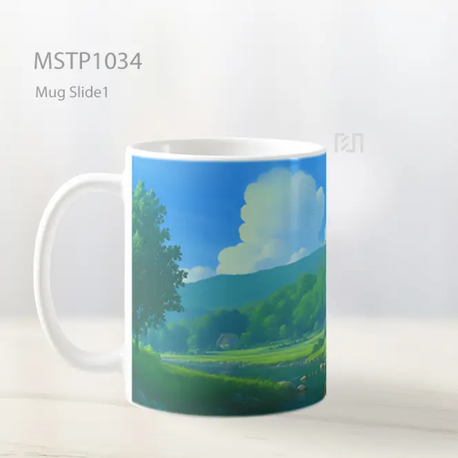 Ghibli Inspirasi Alam Mug MSTP1034 - All-side / Desain