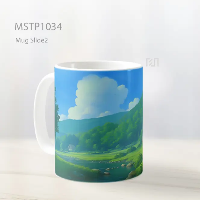 Ghibli Inspirasi Alam Mug MSTP1034 - All-side / Desain