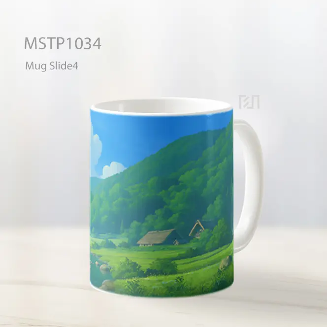 Mug Keramik Premium SNI - Ghibli Inspirasi Alam Mug MSTP1034