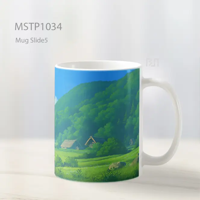 Ghibli Inspirasi Alam Mug MSTP1034 - All-side / Desain