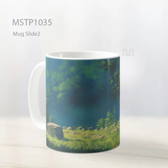 Ghibli Inspirasi Hutan Mug MSTP1035 - All-side / Desain