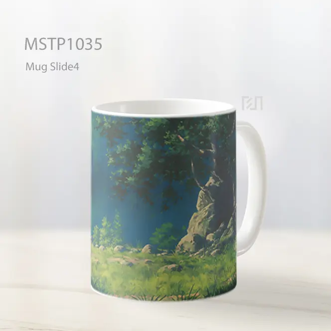 Ghibli Inspirasi Hutan Mug MSTP1035