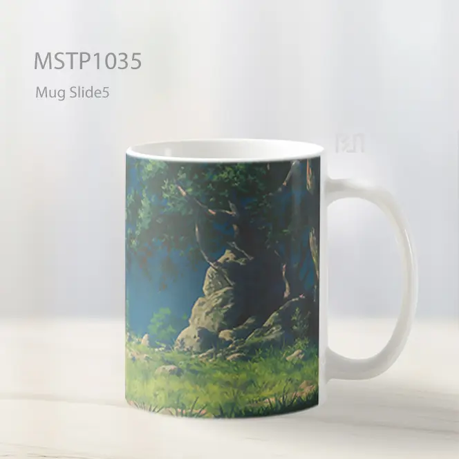 Ghibli Inspirasi Hutan Mug MSTP1035 - All-side / Desain
