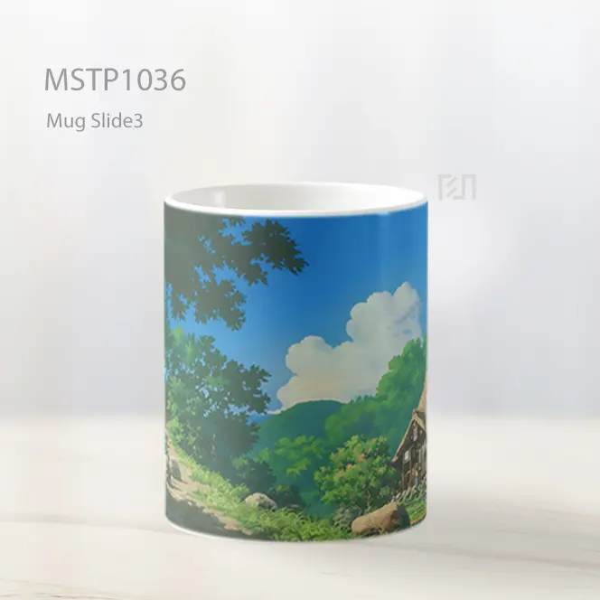 Ghibli Inspirasi Pondok Mug MSTP1036 - All-side / Desain