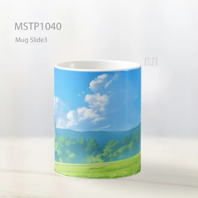 Ghibli Kastil Bukit Ultrawide Mug MSTP1040 - All-side / Desain