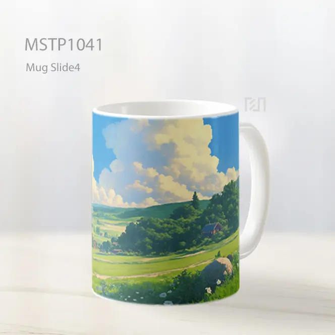 Mug Keramik Premium SNI - Ghibli Lembah Damai Mug MSTP1041