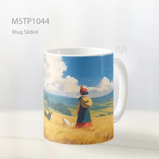 Ghibli Pedesaan Lanskap Mug MSTP1044