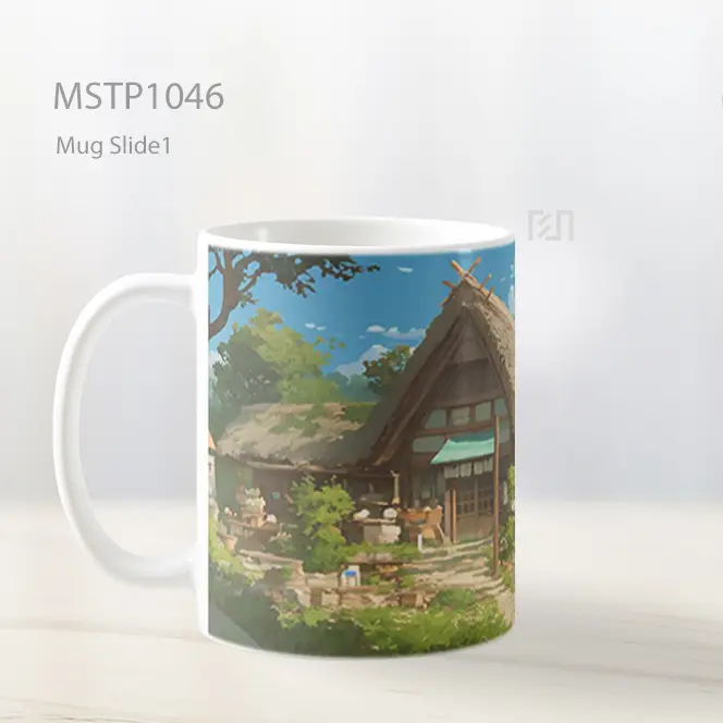 Ghibli Pondok Jerami Ultrawide Mug MSTP1046 - All-side / Desain
