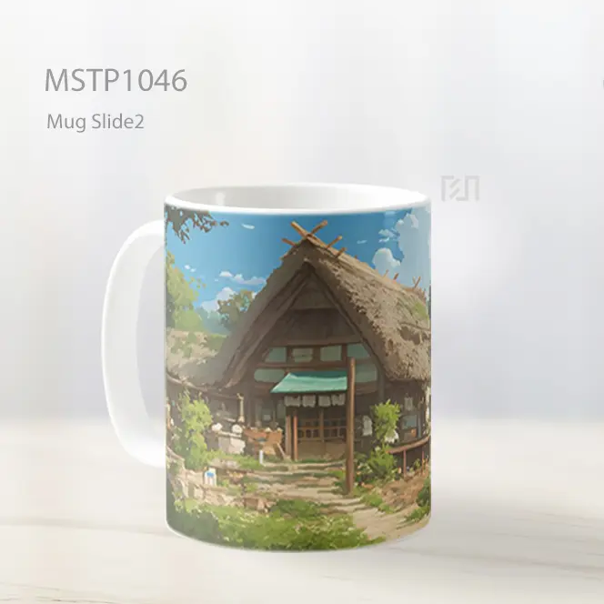 Ghibli Pondok Jerami Ultrawide Mug MSTP1046 - All-side / Desain