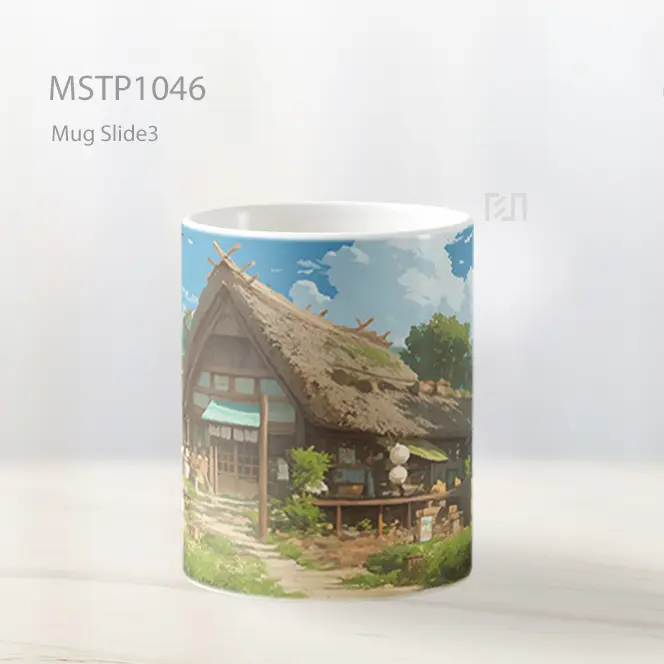Ghibli Pondok Jerami Ultrawide Mug MSTP1046 - All-side / Desain
