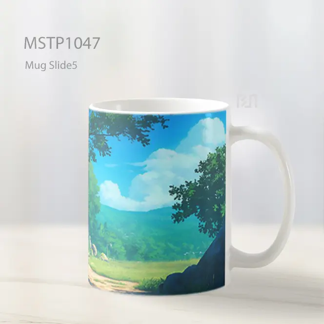 Ghibli Pondok Tua Mug MSTP1047 - All-side / Desain