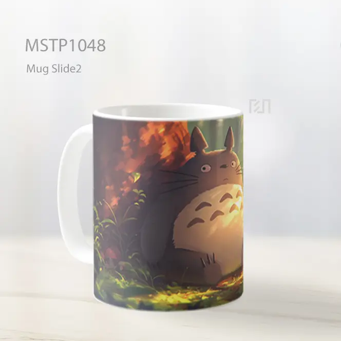 Ghibli Studio Totoro Estetika Mug MSTP1048 - All-side / Desain