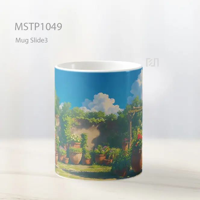 Ghibli Taman Menawan Mug MSTP1049 - All-side / Desain