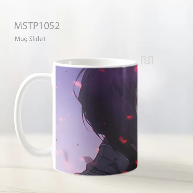 Ghost In The Shell Motoko Kusanagi Art Mug MSTP1052 - All-side / Desain