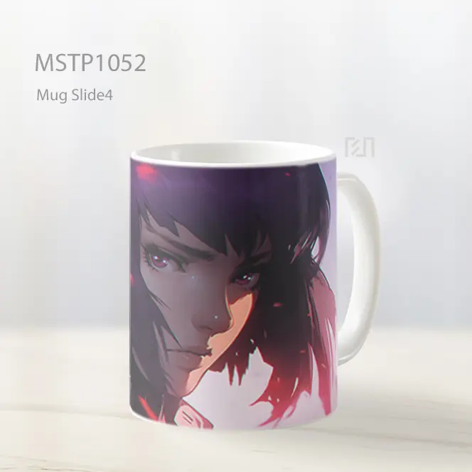 Ghost In The Shell Motoko Kusanagi Art Mug MSTP1052