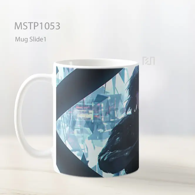 Ghost In The Shell Motoko Kusanagi Cyberpunk Mug MSTP1053 - All-side / Desain