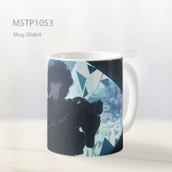 Ghost In The Shell Motoko Kusanagi Cyberpunk Mug MSTP1053