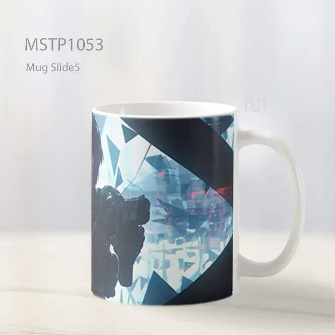 Ghost In The Shell Motoko Kusanagi Cyberpunk Mug MSTP1053 - All-side / Desain