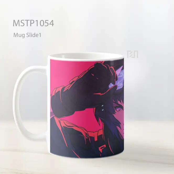 Ghost In The Shell Motoko Kusanagi Mug MSTP1054 - All-side / Desain