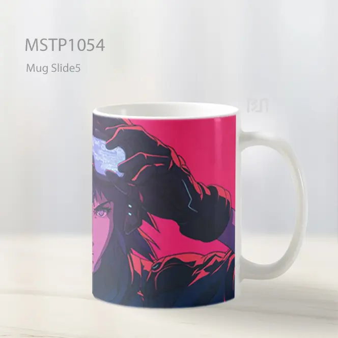 Ghost In The Shell Motoko Kusanagi Mug MSTP1054 - All-side / Desain