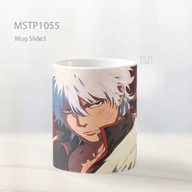 Gintama Gintoki Sakata Anime Mug MSTP1055 - All-side / Desain