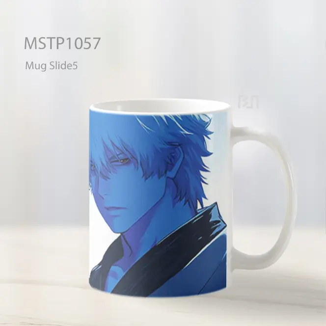 Gintoki Sakata Gradasi Tenang Mug MSTP1057 - All-side / Desain