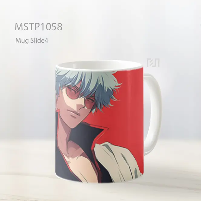 Gintoki Sakata Merah Anime Mug MSTP1058