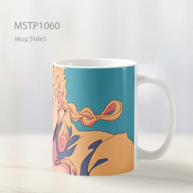 Giorno Giovanna Pose Stand Mug MSTP1060 - All-side / Desain
