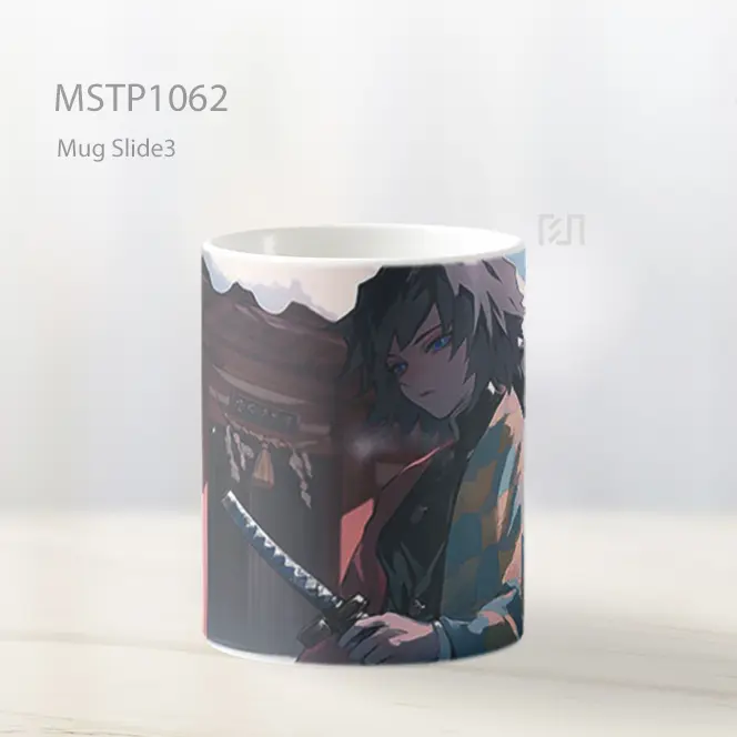 Giyu Tomioka Demon Slayer Bersalju Mug MSTP1062 - All-side / Desain