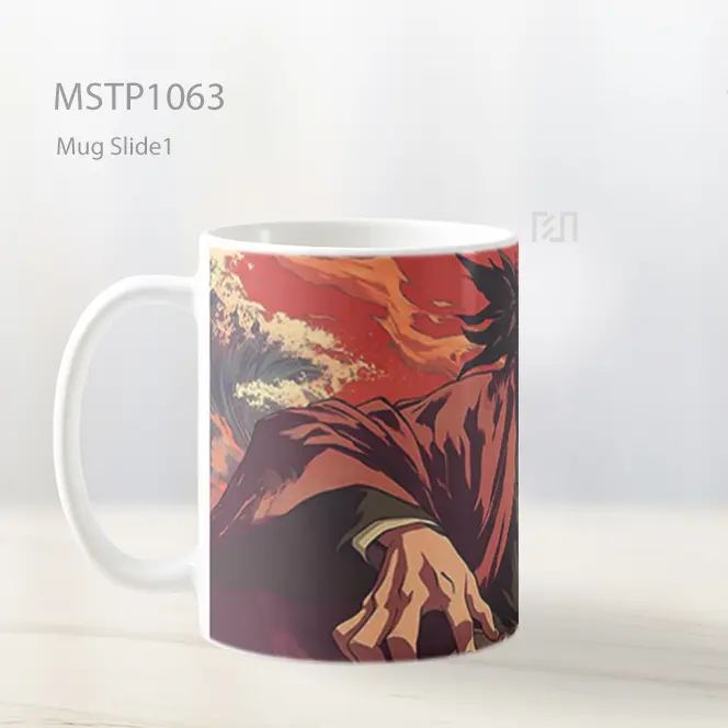 Giyu Tomioka Demon Slayer Matahari Api Mug MSTP1063 - All-side / Desain