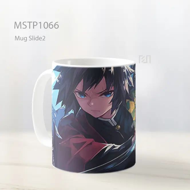 Giyu Tomioka Hashira Air Tenang Mug MSTP1066 - All-side / Desain