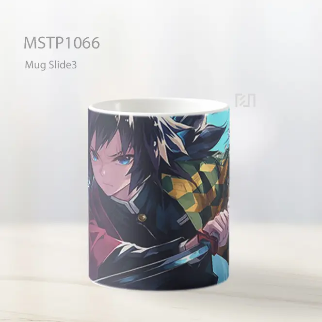 Giyu Tomioka Hashira Air Tenang Mug MSTP1066 - All-side / Desain