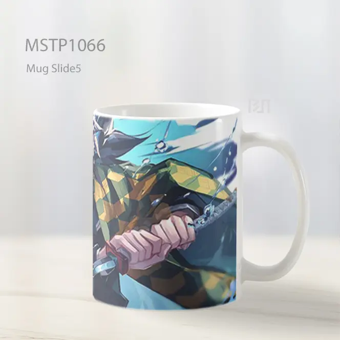 Giyu Tomioka Hashira Air Tenang Mug MSTP1066 - All-side / Desain