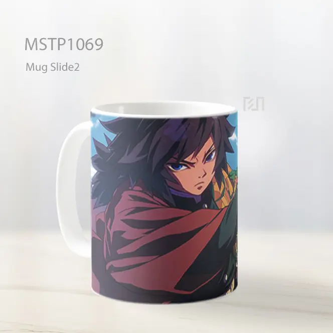 Giyu Tomioka Tekad Tenang Mug MSTP1069 - All-side / Desain