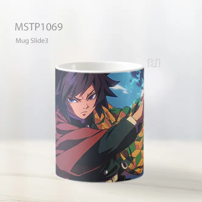 Giyu Tomioka Tekad Tenang Mug MSTP1069 - All-side / Desain