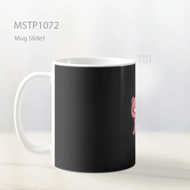 Gloomy Bear Latar Hitam Mug MSTP1072 - All-side / Desain