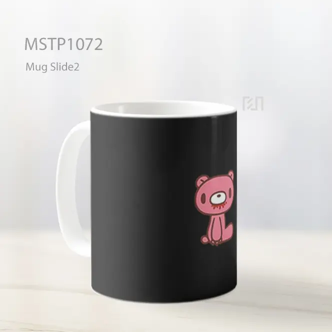 Gloomy Bear Latar Hitam Mug MSTP1072 - All-side / Desain
