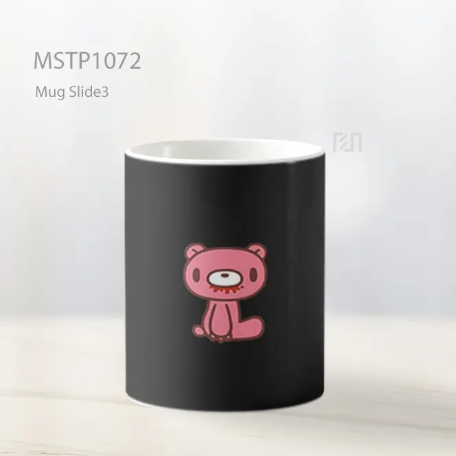 Gloomy Bear Latar Hitam Mug MSTP1072 - All-side / Desain