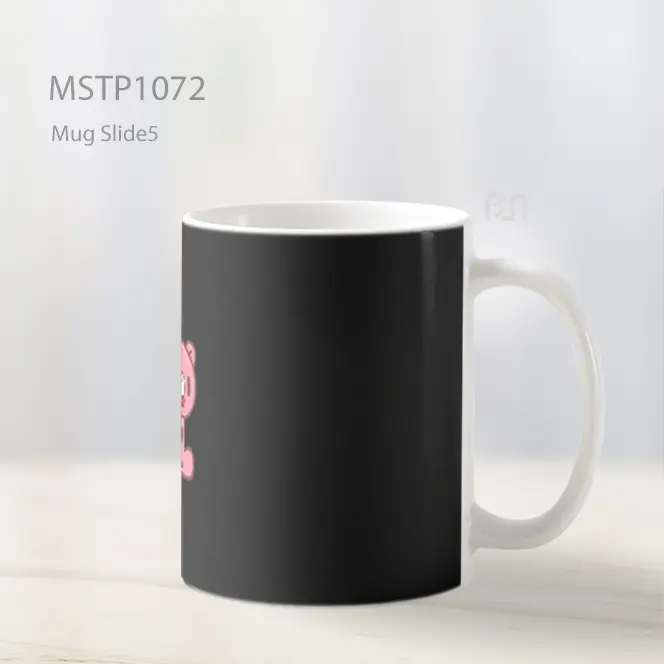 Gloomy Bear Latar Hitam Mug MSTP1072 - All-side / Desain