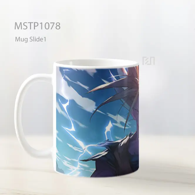 Gohan Super Saiyan 2 Petir Mug MSTP1078 - All-side / Desain