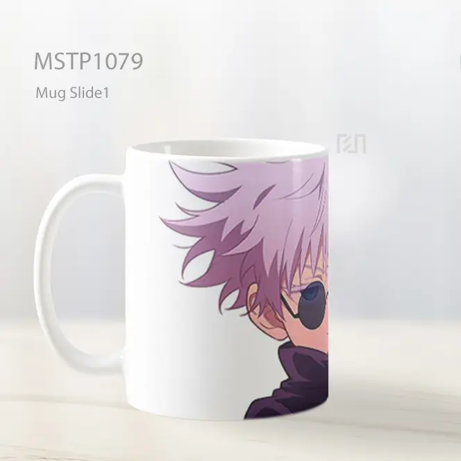 Gojo Chibi Jujutsu Kaisen Imut Mug MSTP1079 - All-side / Desain