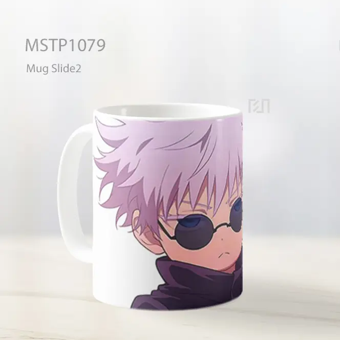 Gojo Chibi Jujutsu Kaisen Imut Mug MSTP1079 - All-side / Desain