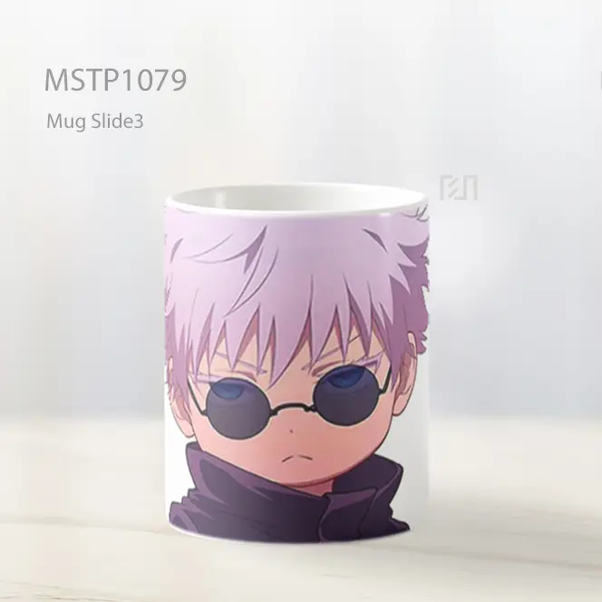 Gojo Chibi Jujutsu Kaisen Imut Mug MSTP1079 - All-side / Desain