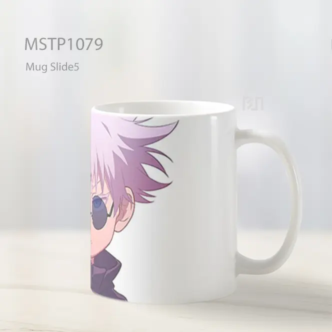 Gojo Chibi Jujutsu Kaisen Imut Mug MSTP1079 - All-side / Desain