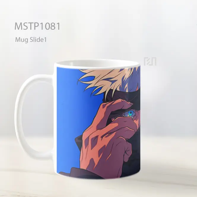 Gojo Keren Jujutsu Kaisen Anime Mug MSTP1081 - All-side / Desain
