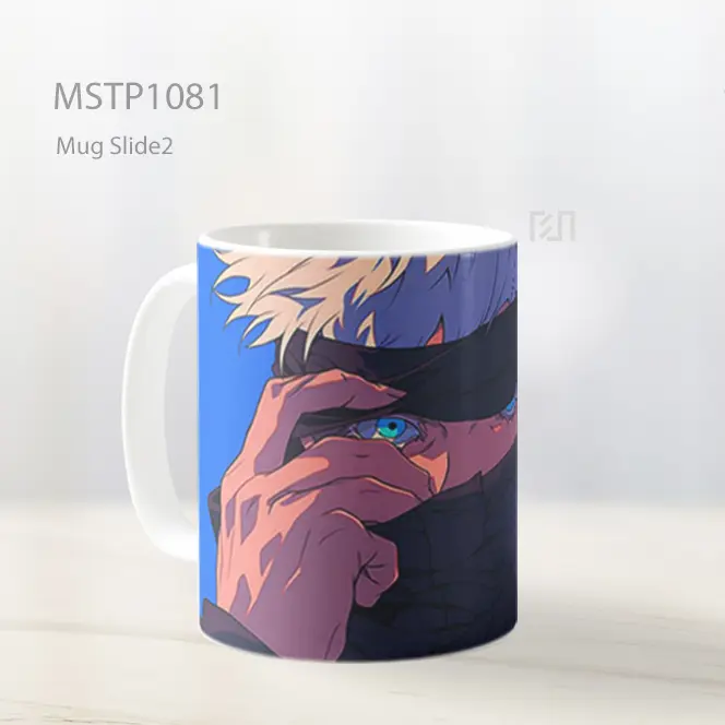 Gojo Keren Jujutsu Kaisen Anime Mug MSTP1081 - All-side / Desain
