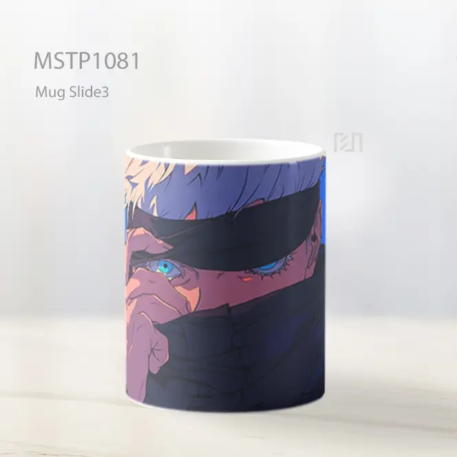 Gojo Keren Jujutsu Kaisen Anime Mug MSTP1081 - All-side / Desain