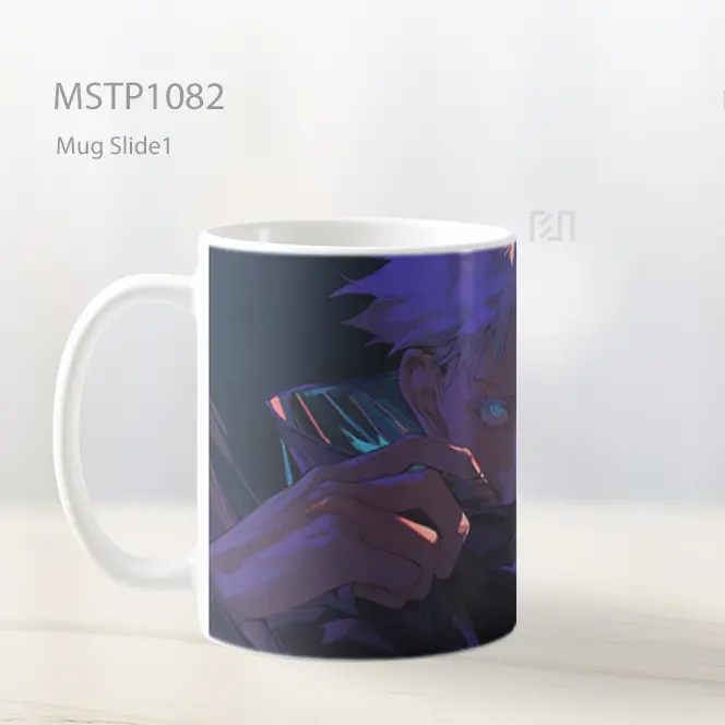 Gojo Keren Jujutsu Kaisen Anime Mug MSTP1082 - All-side / Desain